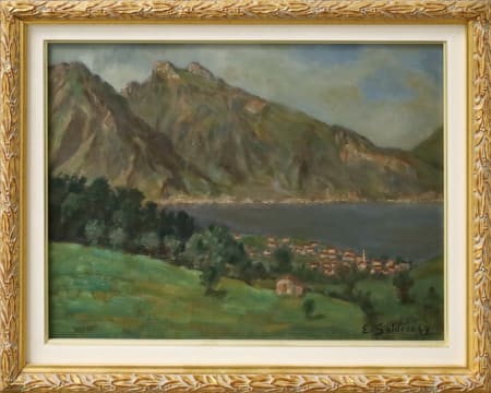 Erminio Soldera — Abbadia Lariana dall'Alto di Crebbio